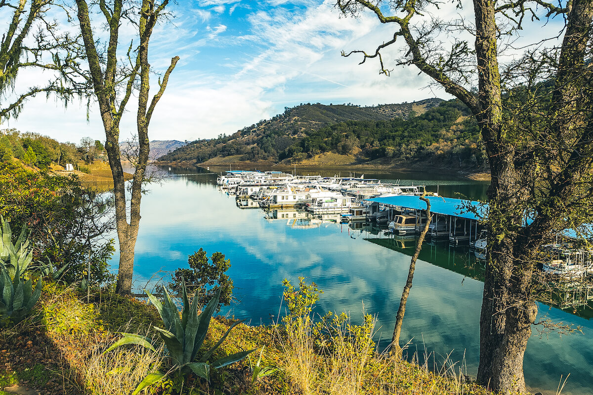 Pleasure Cove Marina Lake Berryessa In California S Napa Valley