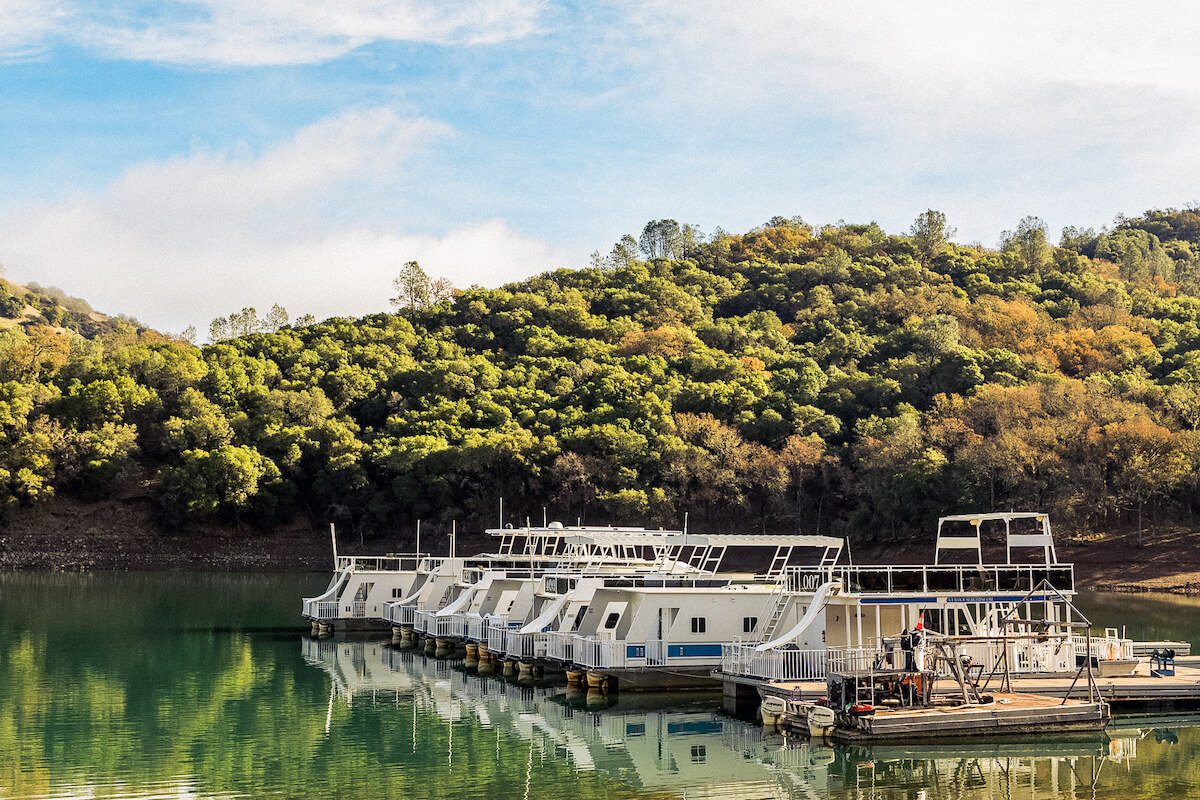 Pleasure Cove Marina Lake Berryessa In California S Napa Valley